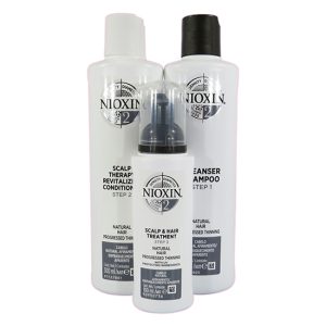 Nioxin 2 Shampoo+Acondicionador+Tratamiento 300ml PROMOCION