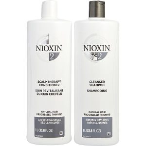 Nioxin 2 Shampoo+Acondicionador 1000ml Caida Severa