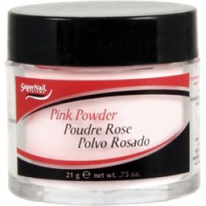 SuperNail Polvo Acrilico Rosa 21g-