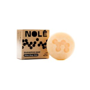 Nole Shampoo en Barra Citrico Limpieza Profunda Rinde 60 Lavadas