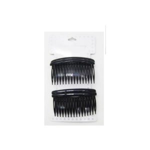 Peinetas Negras para Cabello 4Unidades 8.5cms