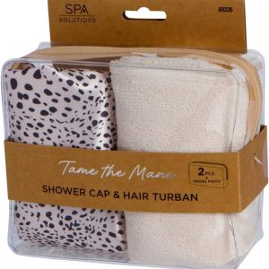 Tame The Mane Gorra de Ba&ntilde;o y Turbante