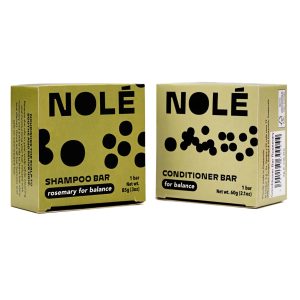 Nole DUO Shampoo y Acondicionador de Romero Anti Caspa