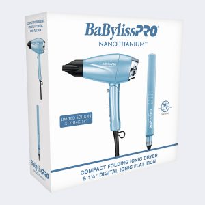 Babyliss Prepack Promo 1-1/4"+Secadora de Viaje+Mini Plancha 1 1/4"