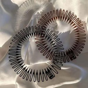 Peineta Circular Zig Zag &ndash; 4 Unidades