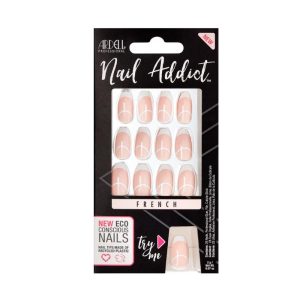 Ardell Nail Addict French Bandeau Press On 24 U&ntilde;as PROMO WEB