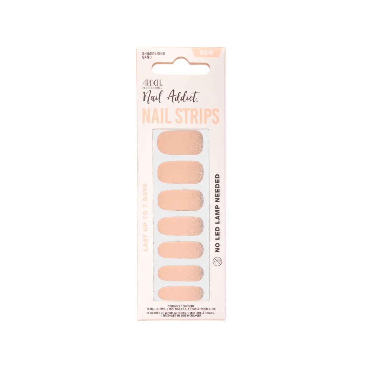 Ardell Nail Strips Shimmering Esmalte en Strips