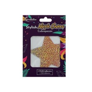 Stylish Cubre Pezon Dorado 1 Par Varias Formas disponibles