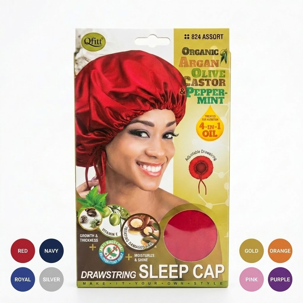 Gorro de Satin para Dormir 21"