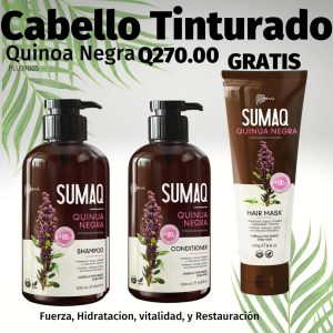 Sumaq Quinoa Negra Shampoo+Acondicionador+Mascarilla GRATIS
