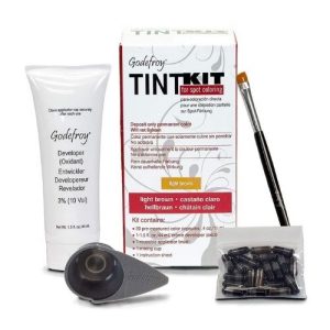 Godefroy Tinte de cejas Cafe Claro 20 Aplicaciones (henna) Hasta 6 Semanas de Color!